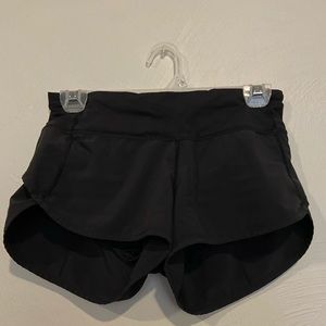 Black lululemon shorts